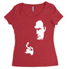 steven seagal   high quality Women's Triblend Scoop T-shirt
