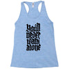 you'll never walk alone Racerback Tank