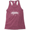 i'am cool engineer trust me Racerback Tank