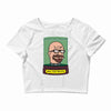 walter white Crop Top