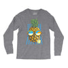 pineapple sunbathe Long Sleeve Shirts