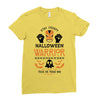 halloween warrior Ladies Fitted T-Shirt