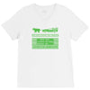 delorean trail V-Neck Tee