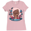 Women's March We Will Rise Ladies Fitted T-Shirt