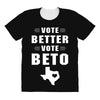 vote beto All Over Women's T-shirt