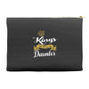 kings are born in december Accessory Pouches