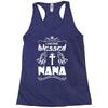 I Am One Blessed Nana Racerback Tank