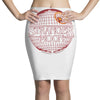 stranger moon Pencil Skirts