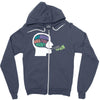 too many tabs open Zipper Hoodie