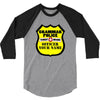 grammar police customizable 3/4 Sleeve Shirt