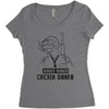 Pubg Winner Women's Triblend Scoop T-shirt