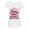 running mommy Maternity Scoop Neck T-shirt