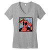 bang pop art Women's V-Neck T-Shirt