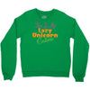 this is my lazy unicorn costume Crewneck Sweatshirt
