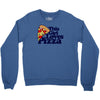 this girl loves pizza Crewneck Sweatshirt