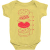 cheeseburger Baby Bodysuit