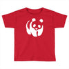 panda bear sticker vinyl decal   cute animal art car window bumper Toddler T-shirt