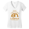 what happens in camper stays Women's V-Neck T-Shirt