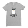 No Drama Llama Ladies Fitted T-Shirt