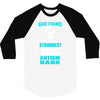 god found autism dad 3/4 Sleeve Shirt