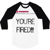back to the future you are fired 3/4 Sleeve Shirt