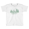 Camping Green Toddler T-shirt