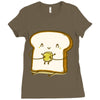 bread and butter Ladies Fitted T-Shirt