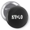 back in black Pin-back button