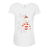 hiding in the dark Maternity Scoop Neck T-shirt