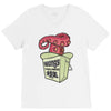 wong's noodles V-Neck Tee