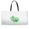 vegan 2 Weekender Totes