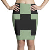 creeper face Pencil Skirts
