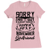 This Guy Is Taken By A Super Sexy November Girlfriend Ladies Fitted T-Shirt
