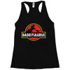 Daddysaurus Jurassic Park Racerback Tank