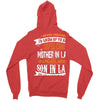 Super Cool Mother In Law Of A Freaking Awesome Son In Law Zipper Hoodie
