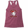north pole santa claus Racerback Tank