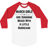 March Girls 3/4 Sleeve Shirt