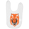 cursed fox Baby Bibs
