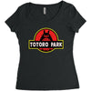 Totoro Park Women's Triblend Scoop T-shirt