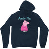 peppa pig auntie pig Unisex Hoodie