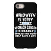 halloween is scary but stomach cancer is deadly spread the word lep sa iPhone 8 Case