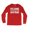 put some respek on my name Long Sleeve Shirts