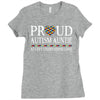proud autism auntie Ladies Fitted T-Shirt