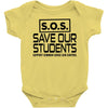 S.O.S. Save Our Students Baby Onesie