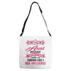 They Call Me Aunt Partner in Crime Adjustable Strap Totes