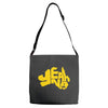 yeah nah Adjustable Strap Totes