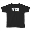 yes i know Toddler T-shirt