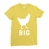 big cock Ladies Fitted T-Shirt