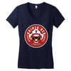 raider red Women's V-Neck T-Shirt
