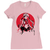pretty guardian sumi e Ladies Fitted T-Shirt